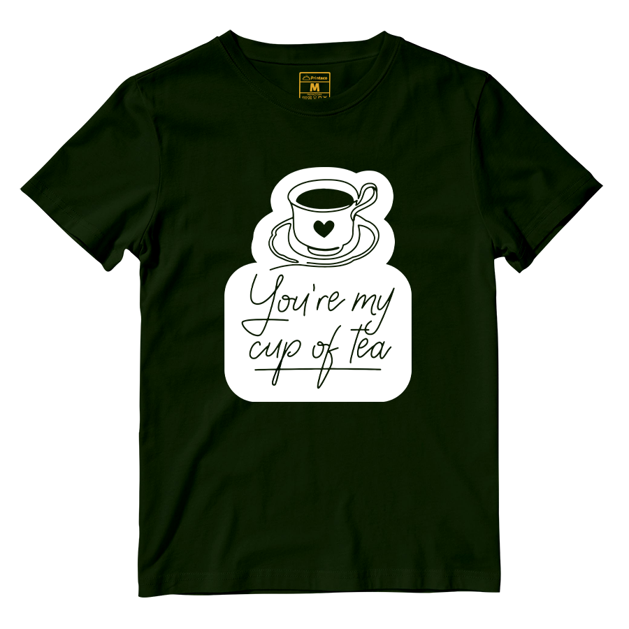 Cotton Shirt: Youre my cup of tea