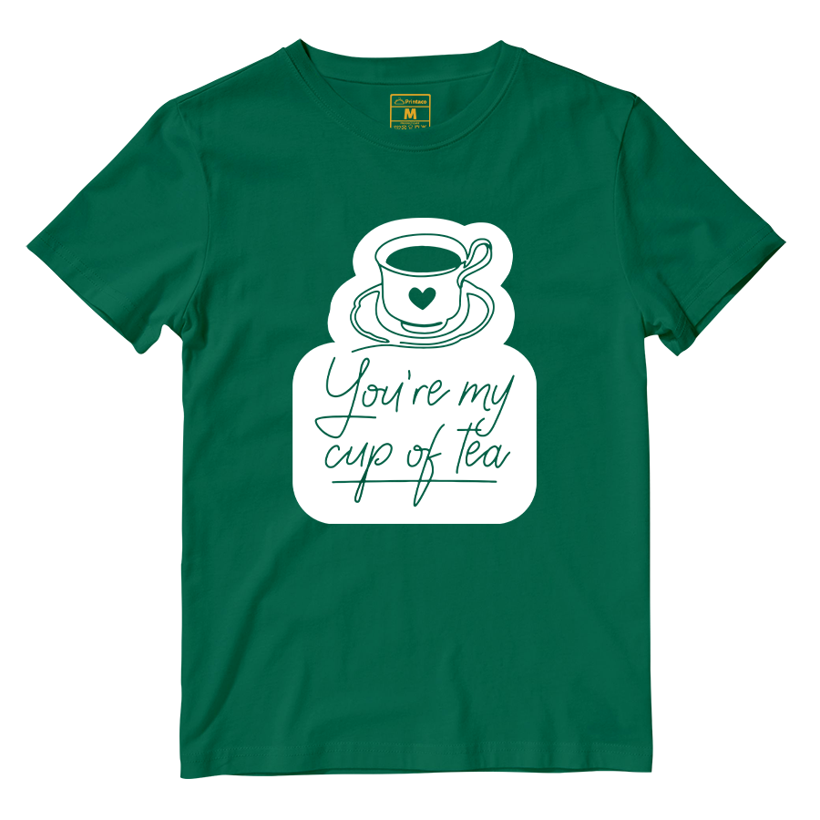 Cotton Shirt: Youre my cup of tea