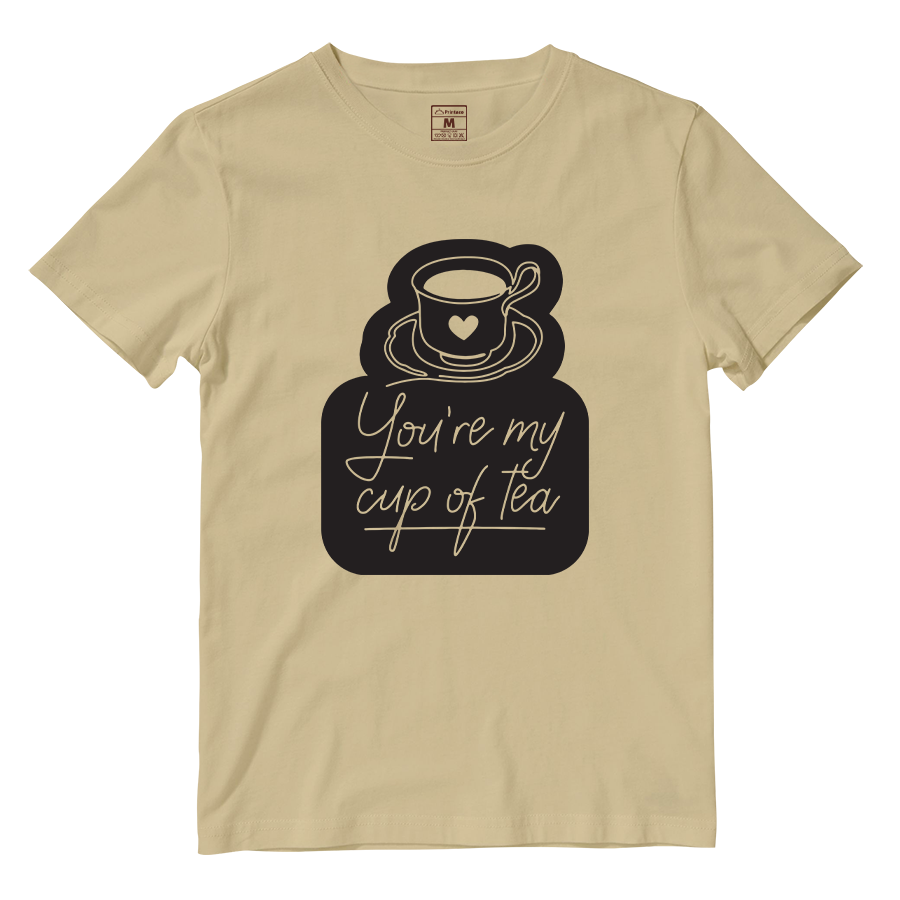 Cotton Shirt: Youre my cup of tea