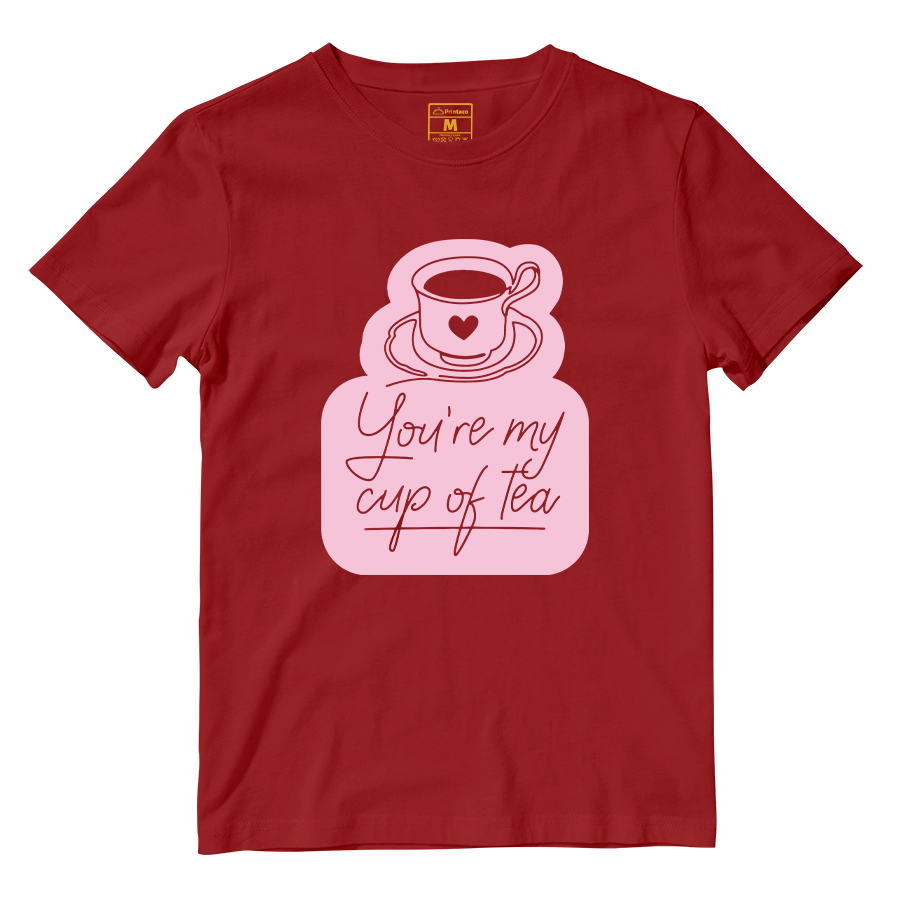 Cotton Shirt: Youre my cup of tea