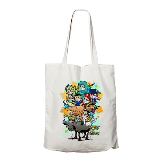 Doodle Frontliners Tote Bag