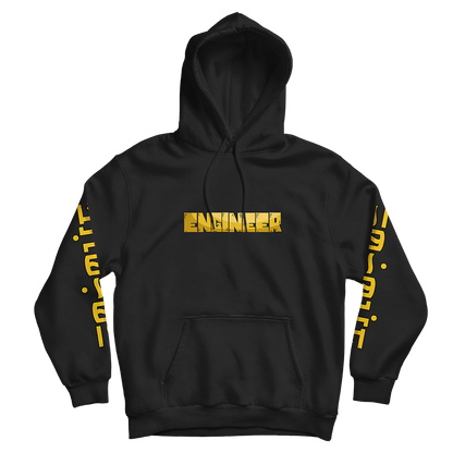 Engineer Doodle Front&Back Hoodie